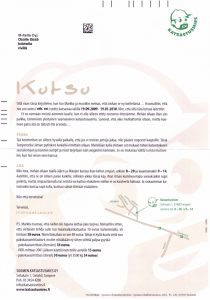 Katsastusmies Katsastusmiehen myyntikirje. Strategiset tiedot peitetty. Klikkaa isommaksi