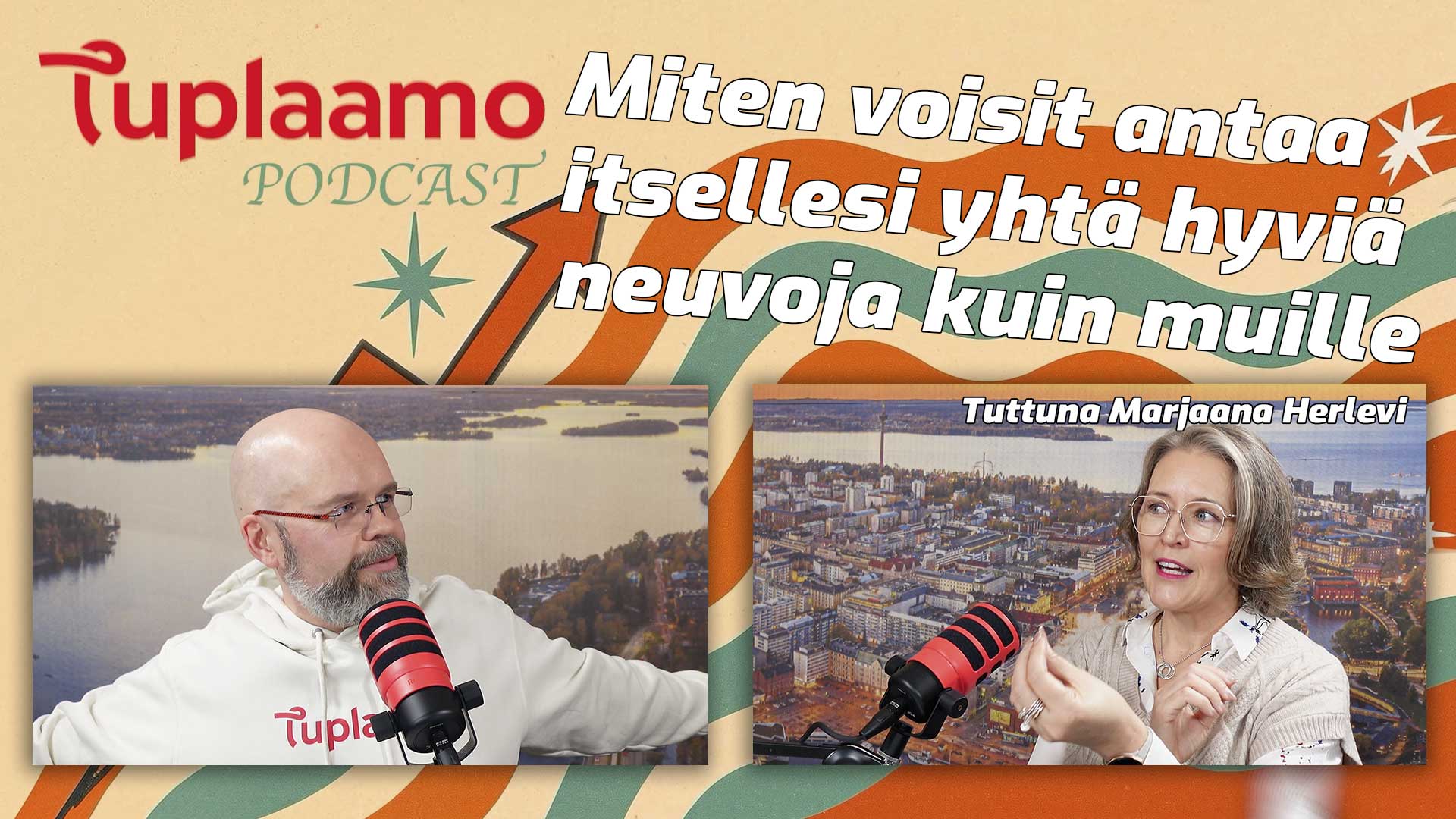 Miten voisit antaa itsellesi yhtä hyviä neuvoja kuin muille