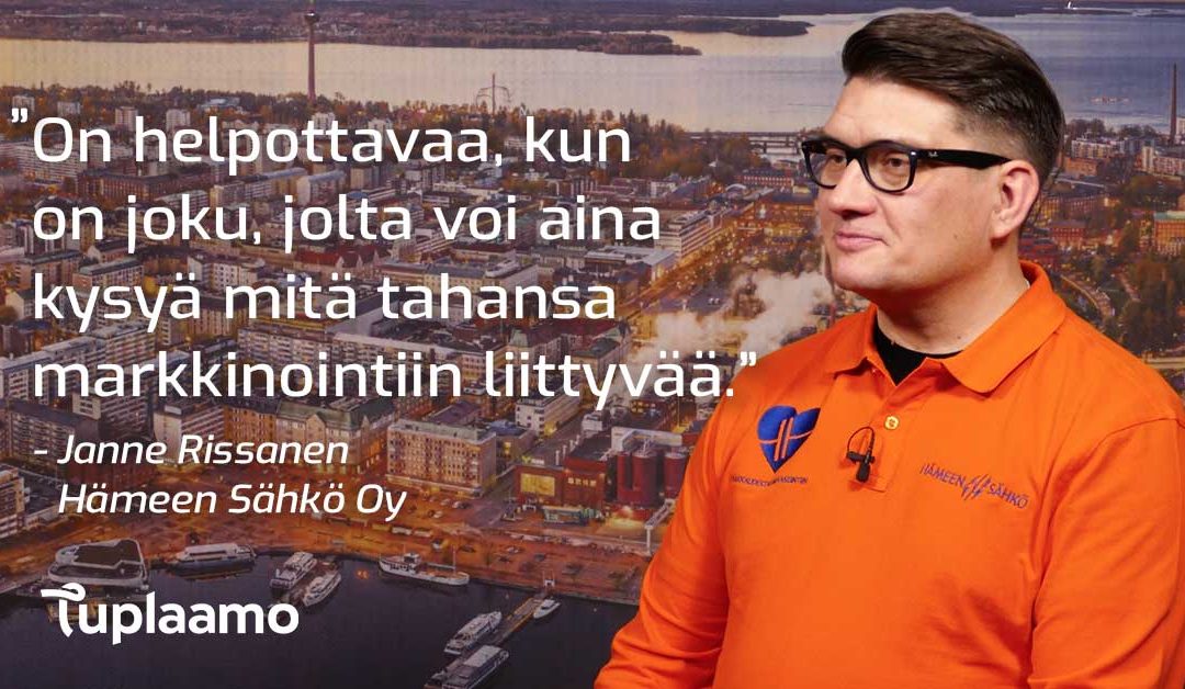 Kun yrittäjä mielenrauhan markkinointiin sai, Janne Rissanen